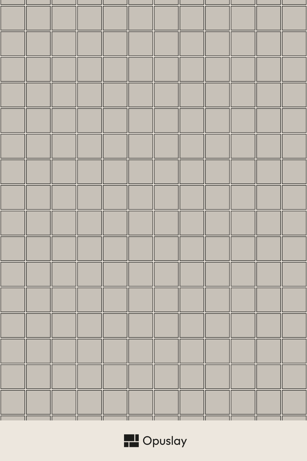 2x2 Square Chip Mosaic Tile Sheet tile layout diagram — repeating pattern with one module highlighted
