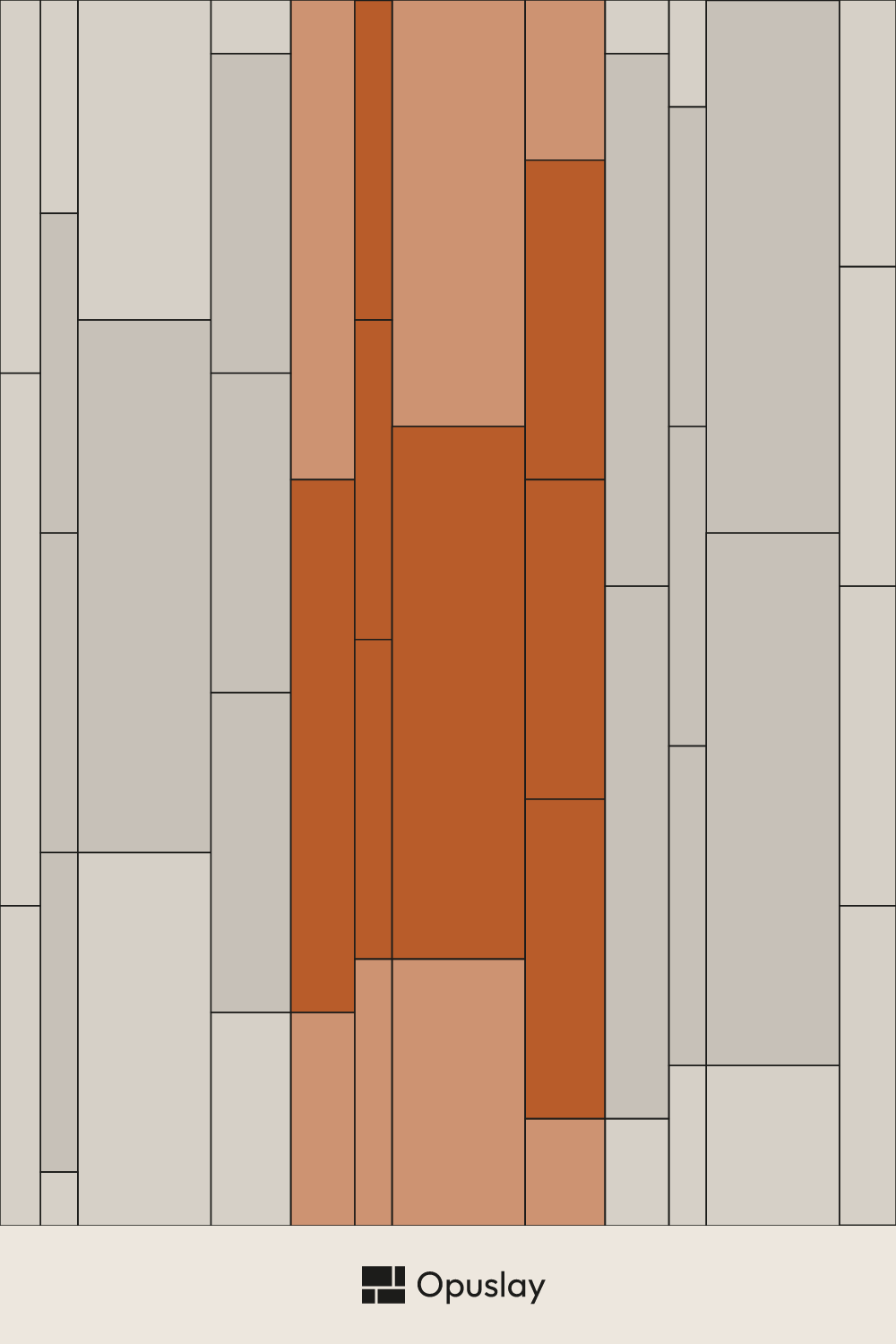 Multi-Tile Pattern — 2.75x24 & 4.75x40 & 6x24 & 10x40 tile layout diagram — repeating pattern with one module highlighted