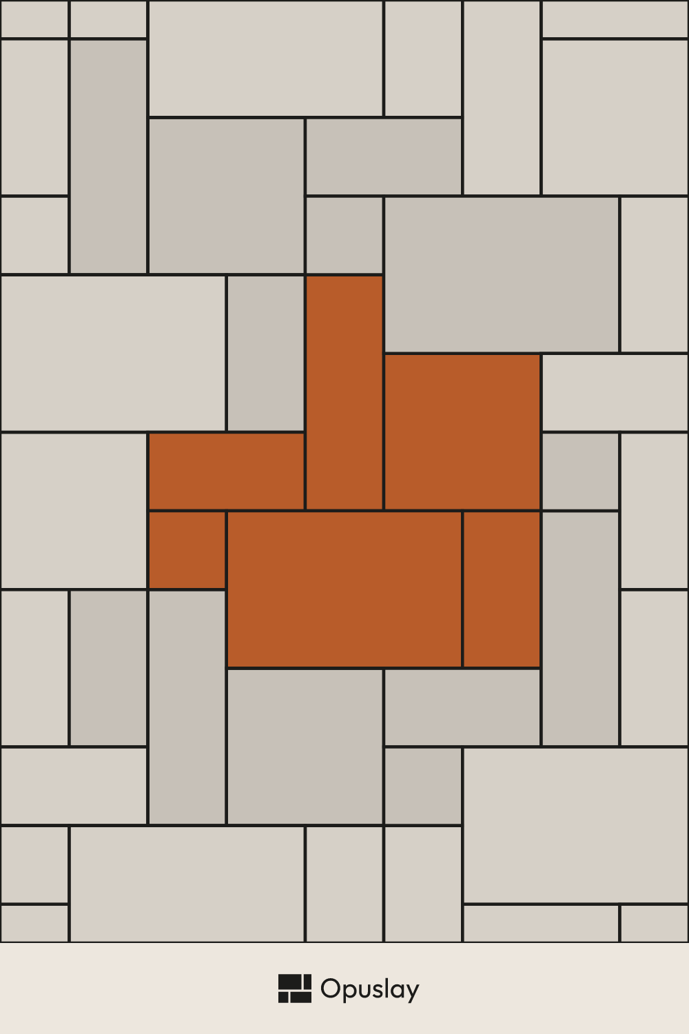 Multi-Tile Pattern — 8x8 & 8x16 & 8x24 & 16x16 & 16x24 tile layout diagram — repeating pattern with one module highlighted